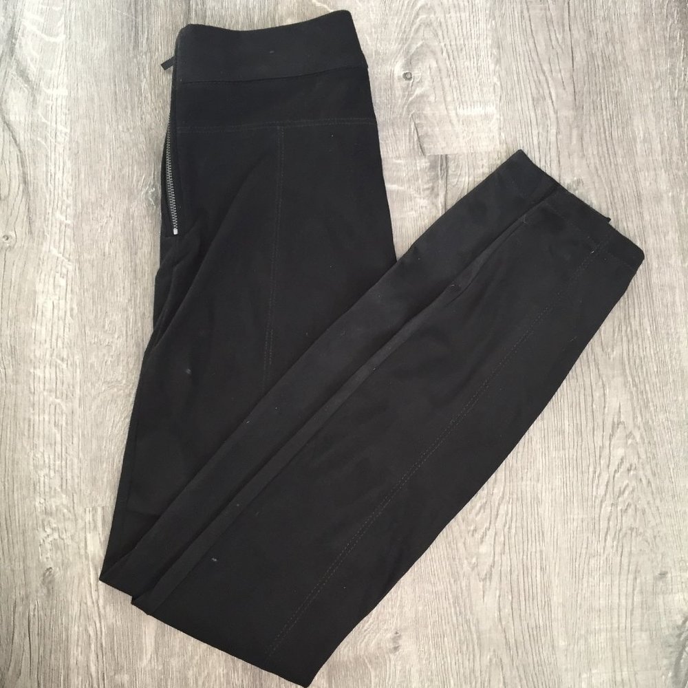 ZARA Faux Suede Leggings